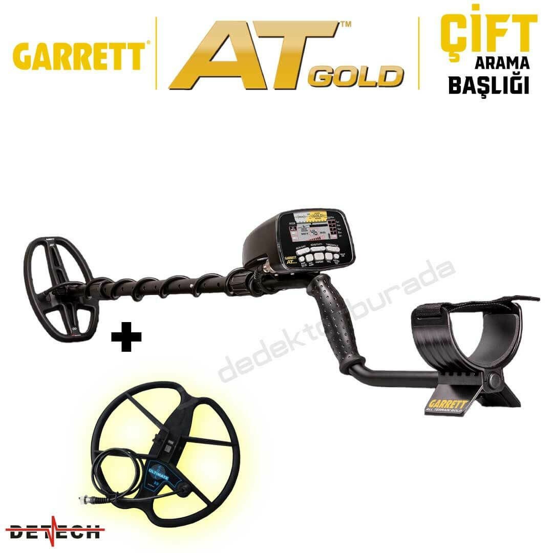 At Gold Altın Dedektörü Çift Başlıklı - 5x8'' + 13'' Ultimate Başlık