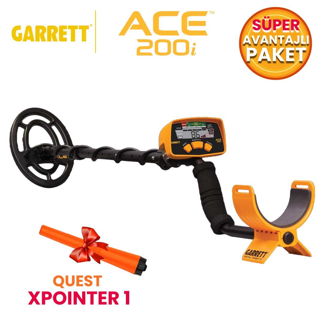 Ace 200i Dedektör - X Pointer 1 Avantajlı Paket