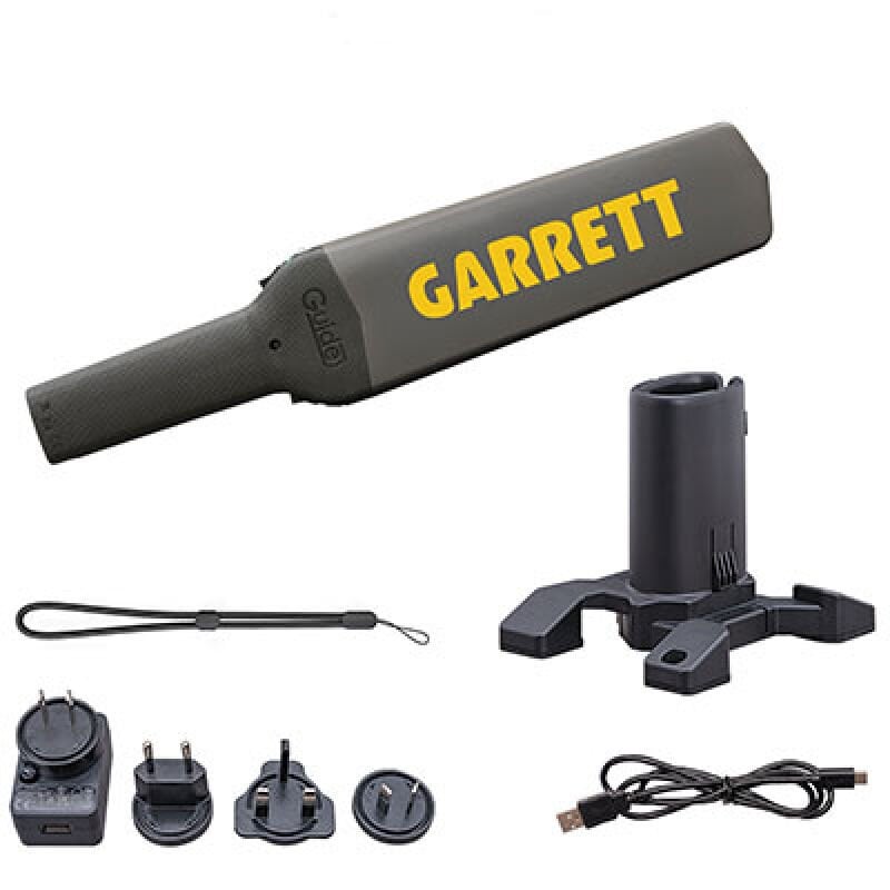 Garrett Guide Üst Arama Dedektörü ve Şarj İstasyonu