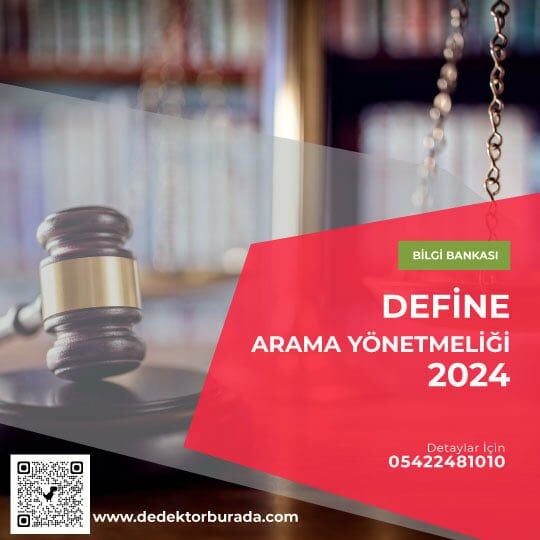 Define Arama Yönetmeliği 2024