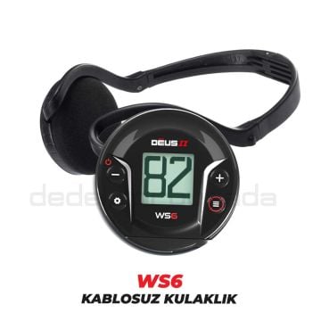 Deus 2 Dedektör - 22,5cm FMF Başlık, WS6 Kulaklık, Ana Kontrol Ünitesi