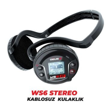 Deus 2 Dedektör - 34x28cm FMF Başlık, WS6 ST Kulaklık, Ana Kontrol Ünitesi