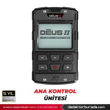 Deus 2 Dedektör - 34x28cm FMF Başlık, WS6 ST Kulaklık, Ana Kontrol Ünitesi