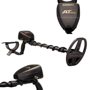 At Gold Altın Dedektörü - 5x8'' DD Başlıkla X Pointer 1 Avantajlı Paket