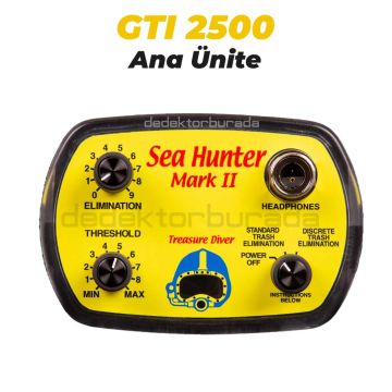 Sea Hunter Mark II Su Altı Dedektörü&Sahil Arama Dedektörü