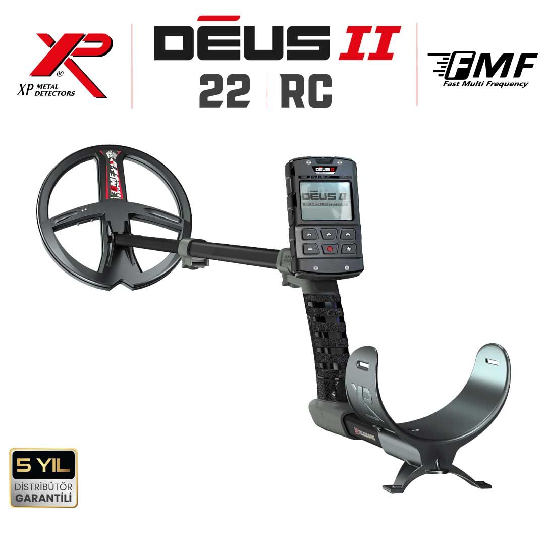 Deus 2 Dedektör - 22,5cm FMF Başlık, Ana Kontrol Ünitesi