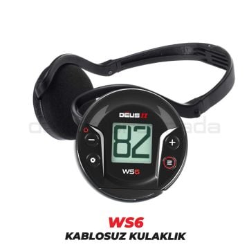 Deus 2 Dedektör - 28cm FMF Başlık, WS6 Kulaklık, Ana Kontrol Ünitesi