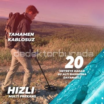 Deus 2 Dedektör - 28cm FMF Başlık, Ana Kontrol Ünitesi