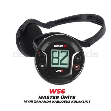 Deus 2 Dedektör - 22,5cm FMF Başlık, WS6 Master