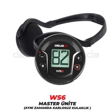 Deus 2 Dedektör - 28cm FMF Başlık, WS6 Master