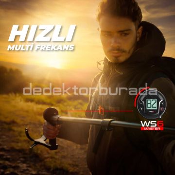Deus 2 Dedektör - 28cm FMF Başlık, WS6 Master