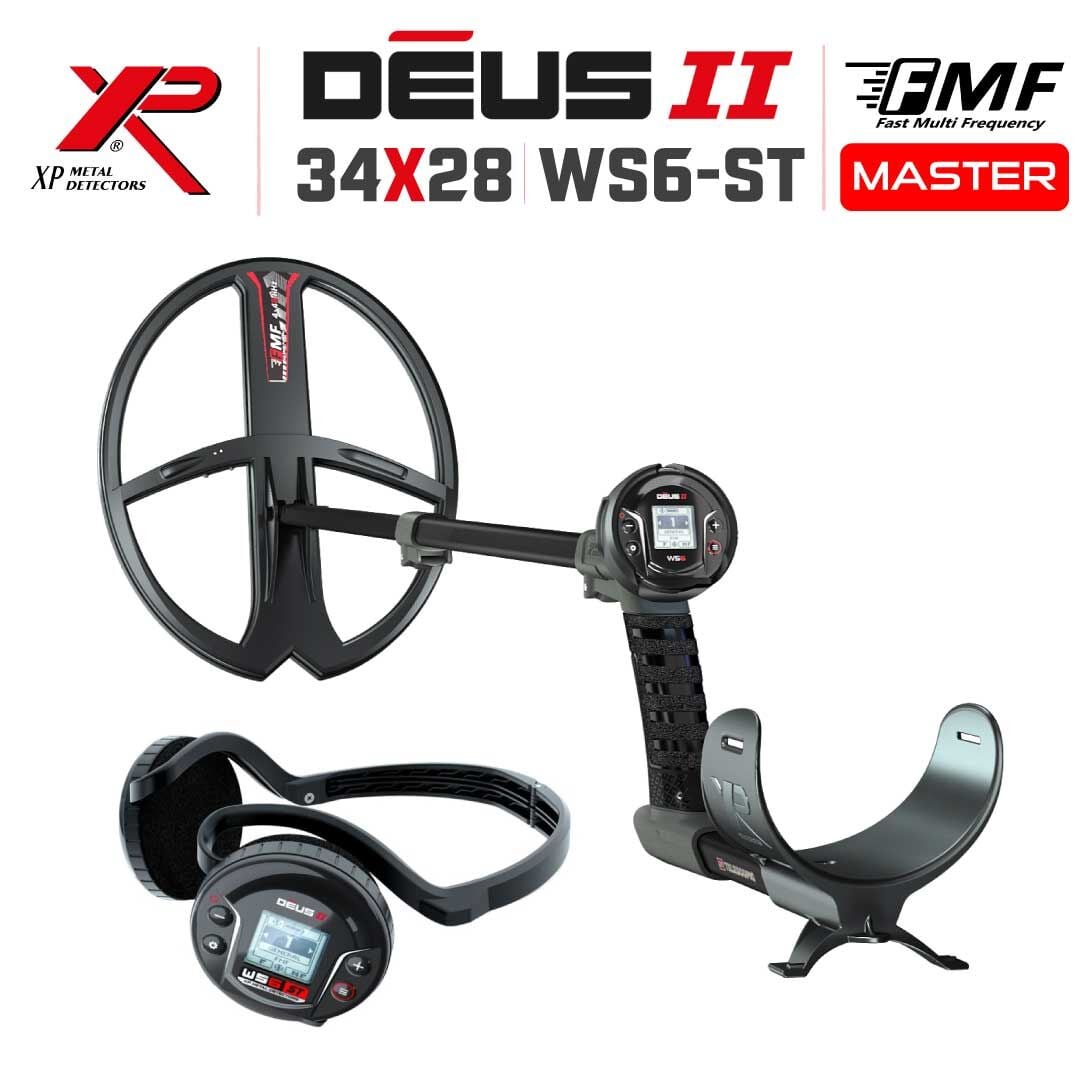 Deus 2 Dedektör - 34x28cm FMF Başlık, WS6 Master