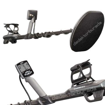 Axiom Remote Altın Dedektörü 34x28 cm Mono, 28x18 cm DD Başlıklı MS-2 Kablolu Kulaklık