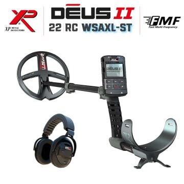 Deus 2 Dedektör - 22,5cm FMF Başlık, Ana Kontrol Ünitesi, WSAXL ST Kulaklık