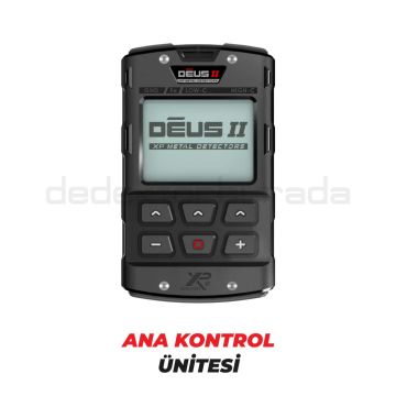 Deus 2 Dedektör - 22,5cm FMF Başlık, Ana Kontrol Ünitesi, WSA2XL Kulaklık