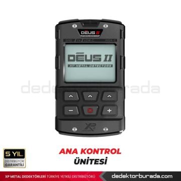 Deus 2 Dedektör - 28cm FMF Başlık, Ana Kontrol Ünitesi, WSA ST Kulaklık