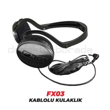 Deus 2 Dedektör - 22,5cm FMF Başlık, Ana Kontrol Ünitesi, FX03 Kulaklık