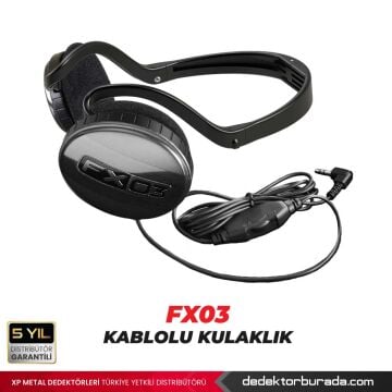 Deus 2 Dedektör - 22,5cm FMF Başlık, Ana Kontrol Ünitesi, FX03 Kulaklık