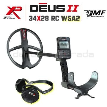 Deus 2 Dedektör - 34x28cm FMF Başlık, Ana Kontrol Ünitesi, WSA2 Kulaklık