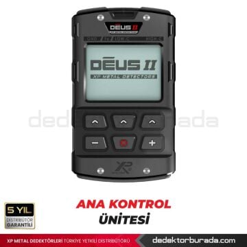 Deus 2 Dedektör - 34x28cm FMF Başlık, Ana Kontrol Ünitesi, WSA ST Kulaklık