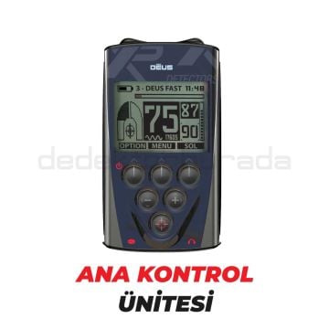 Deus Dedektör - 24x13cm HF Elips Başlık, Ana Kontrol Ünitesi,Ws5 Kulaklık