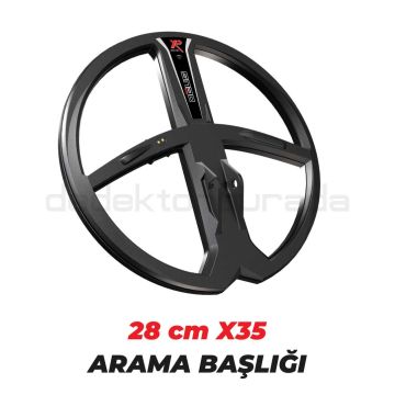 DEUS Dedektör - 28cm X35 Başlık, Ana Kontrol Ünitesi (RC), WSAUDIO Kulaklık - FULL PAKET