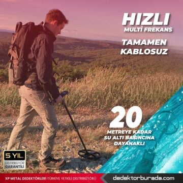 DEUS 2-22,5CM FMF BAŞLIK, ANA KONTROL ÜNİTESİ,BH-01 Kemik İletimli Kulaklık