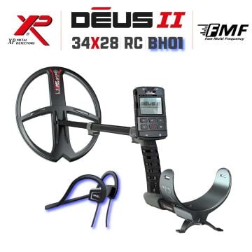 Deus 2 Dedektör - 34x28cm FMF Başlık, Ana Kontrol Ünitesi,BH-01 Kemik İletimli Kulaklık