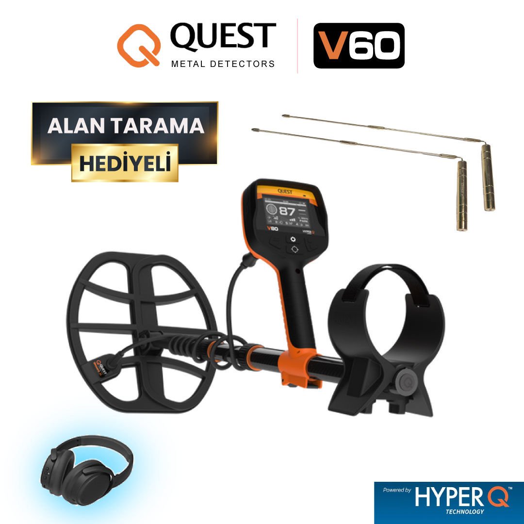 Quest V60 Dedektör - Dedektör Burada
