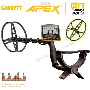 Ace Apex Dedektör Raider Başlık (22x28cm) + DD Reaper Başlık (36x28cm)