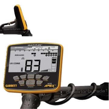 Ace Apex Dedektör Raider Başlık (22x28cm) + DD Reaper Başlık (36x28cm)