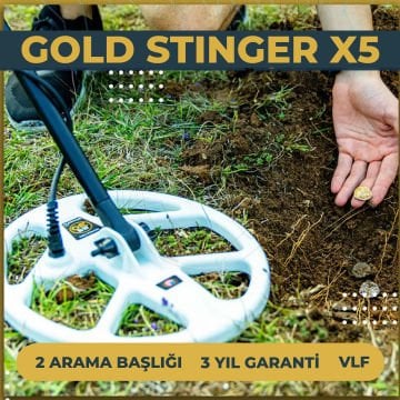 Gold Stinger X5 Altın Dedektörü