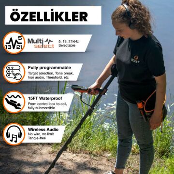 Quest Q35 Dedektör