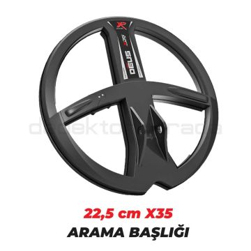 Deus Dedektör - 22,5cm X35 Başlık, WS4 Kulaklık, Ana Kontrol Ünitesi