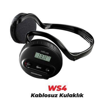 Deus Dedektör - 22,5cm X35 Başlık, WS4 Kulaklık, Ana Kontrol Ünitesi