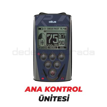 Deus Dedektör - 22,5cm X35 Başlık, WS5 Kulaklık, Ana Kontrol Ünitesi