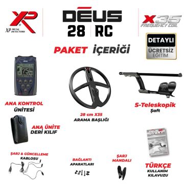 Deus Dedektör - 28cm X35 Başlık, Ana Kontrol Ünitesi