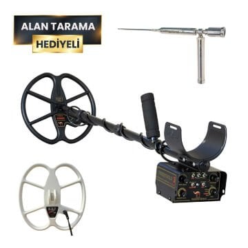 DESERT GOLD 3 Dedektör (11,5'' Ultimate+12x12'' Sef)