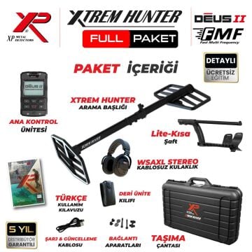 Xtrem Hunter Dedektör - Full Paket