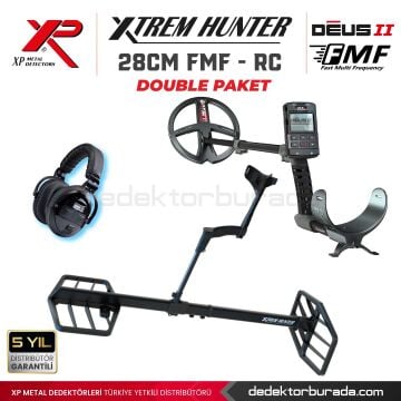 Xtrem Hunter Dedektör - DOUBLE PAKET WSAII XL Kulaklıklı