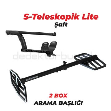 Xtrem Hunter Dedektör - DOUBLE PAKET WSAXL - ST Kulaklıklı DEUS 2 Dedektör 34X28 cm Başlıklı Paket