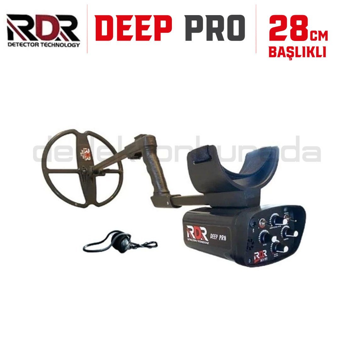 Rdr Deep Pro Dedektör 28cm Başlıklı Paket