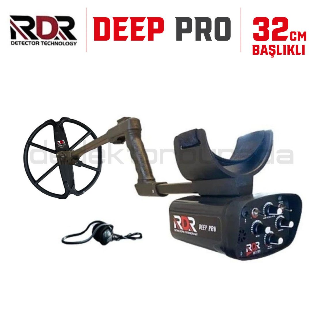 Rdr Deep Pro Dedektör 32cm Başlıklı Paket