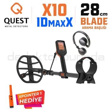 X10 IDmaxX Dedektör + Kablosuz Kulaklık