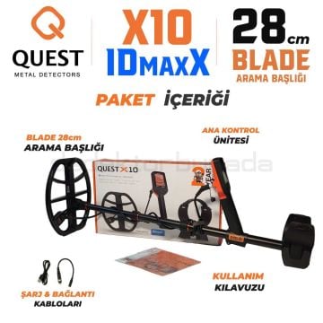 2.El X10 IDmaxX Dedektör