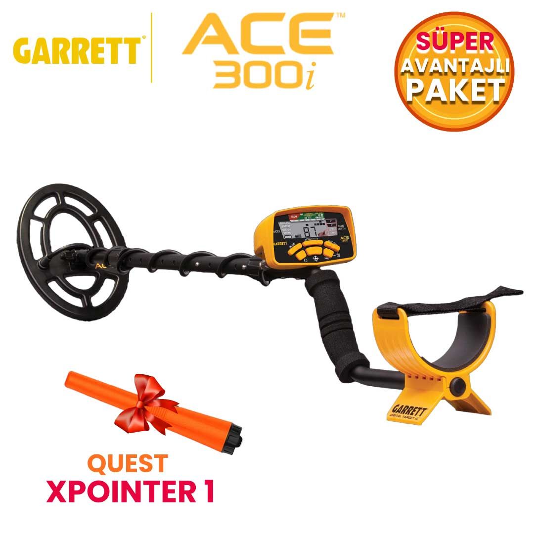 Ace 300i Dedektör X Pointer 1 Avantajlı Paket