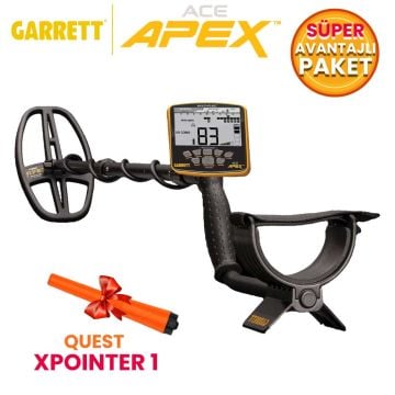 Ace Apex Basic Dedektör Viper Başlıklı (15x28cm) X Pointer 1 Avantajlı Paket