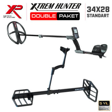 Xtrem Hunter Dedektör - DOUBLE PAKET