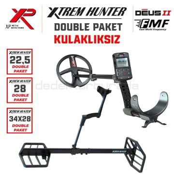 Xtrem Hunter Dedektör - DOUBLE PAKET ( KULAKLIKSIZ )