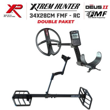 Xtrem Hunter Dedektör - DOUBLE PAKET ( KULAKLIKSIZ ) 34X28FMF-RC-DOUBLE